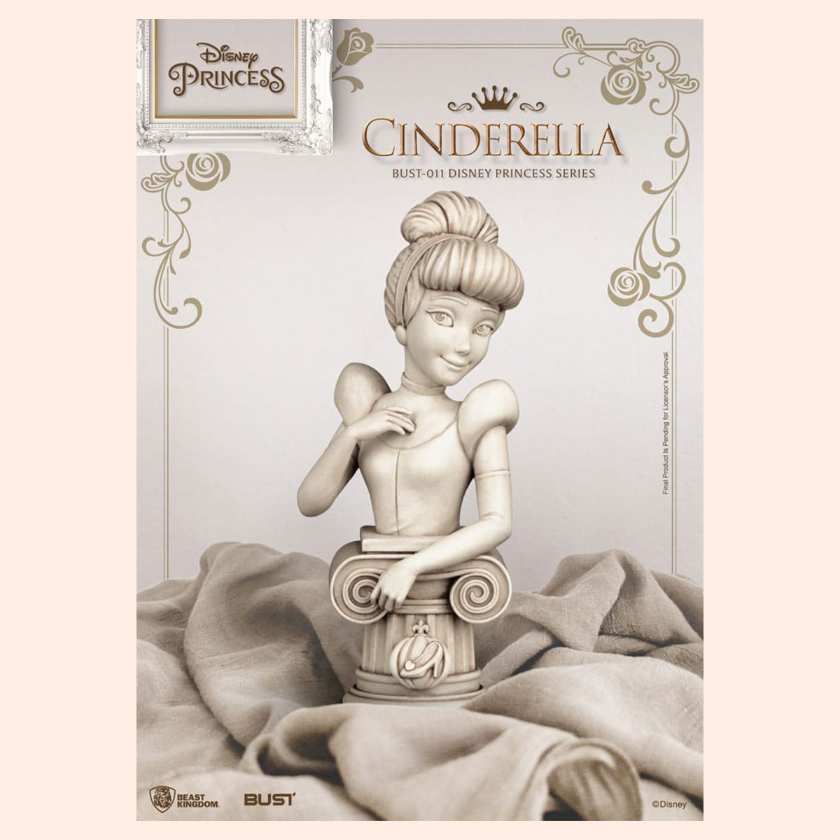 Buste Cendrillon 15 cm – Collection Disney 1